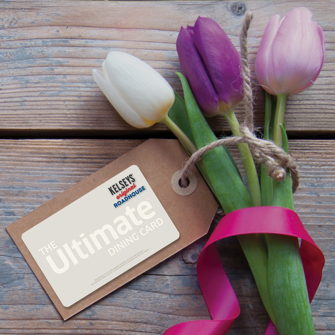 This #MothersDay we’re giving you the chance to WIN Mom a $150 Kelseys gift card. Nominate your mom via  bit.ly/3dqughy 💐