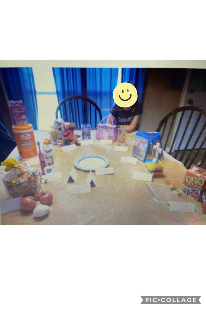 RonnaCarson1's tweet photo. A first grader used things around the house to create a city of goods and services. I love the creativity!! #CISDRocks #sdlhawkstrong https://t.co/wzxwBgc0Cl