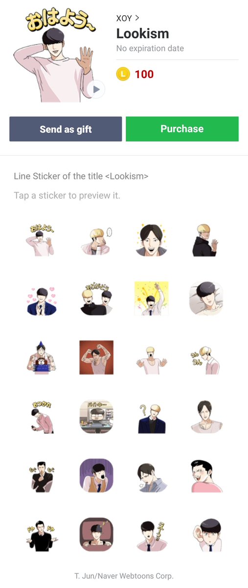 JLSTOREX's tweet photo. ของ #lookism กับ #ghostteller จะเป็นสติกเกอร์แบบภาพเคลื่อนไหวนะคะ

[Lookism]
https://t.co/Ch6ZV9cpFV
[Ghost teller]
https://t.co/RRKarLaxbm

อันละ 40฿ ค่ะ

#สติ๊กเกอร์ไลน์ #เรื่องเล่าจากวิญญาณ #LINEWebtoon #แนะนำสติกเกอร์_ธีมไลน์ https://t.co/w0lTLHV1kK