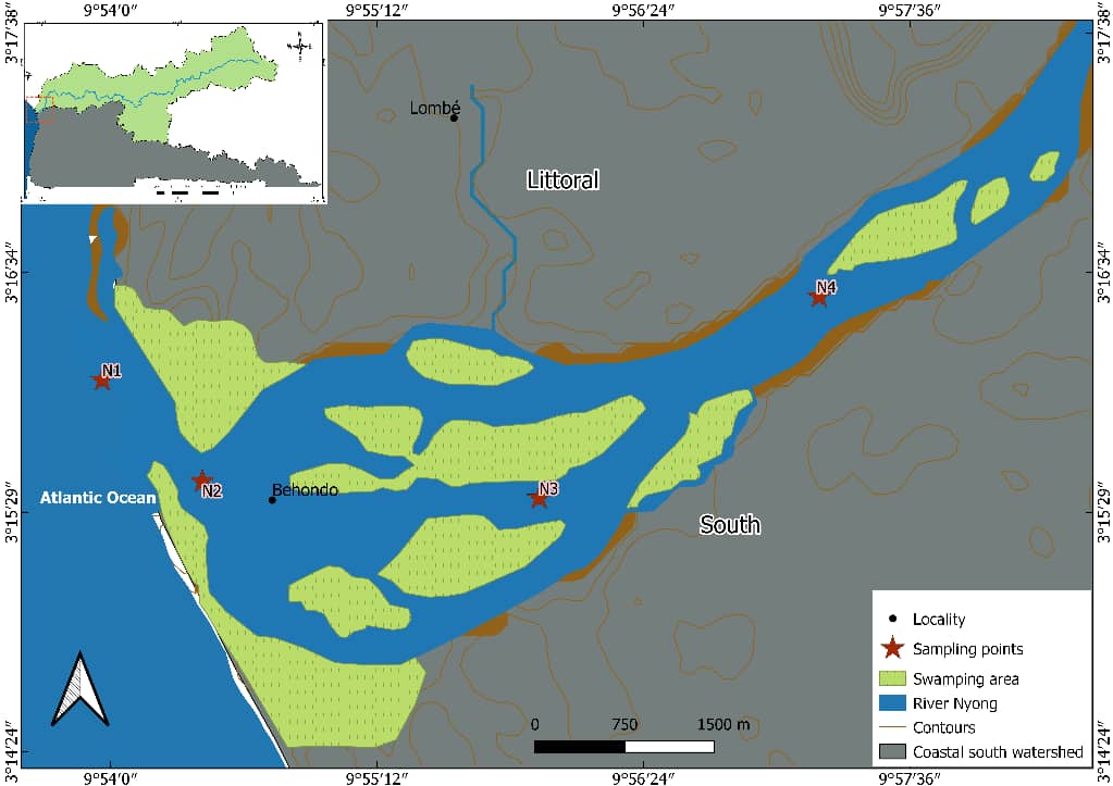 WAbouga's tweet photo. Very soon "Tidal evolution of biogeochemical parameters in a shallow estuary (Cameroon South Atlantic Coast)" 
@WAbouga PhD candidate, EDSFA-UD https://t.co/wVQFPMwVKJ