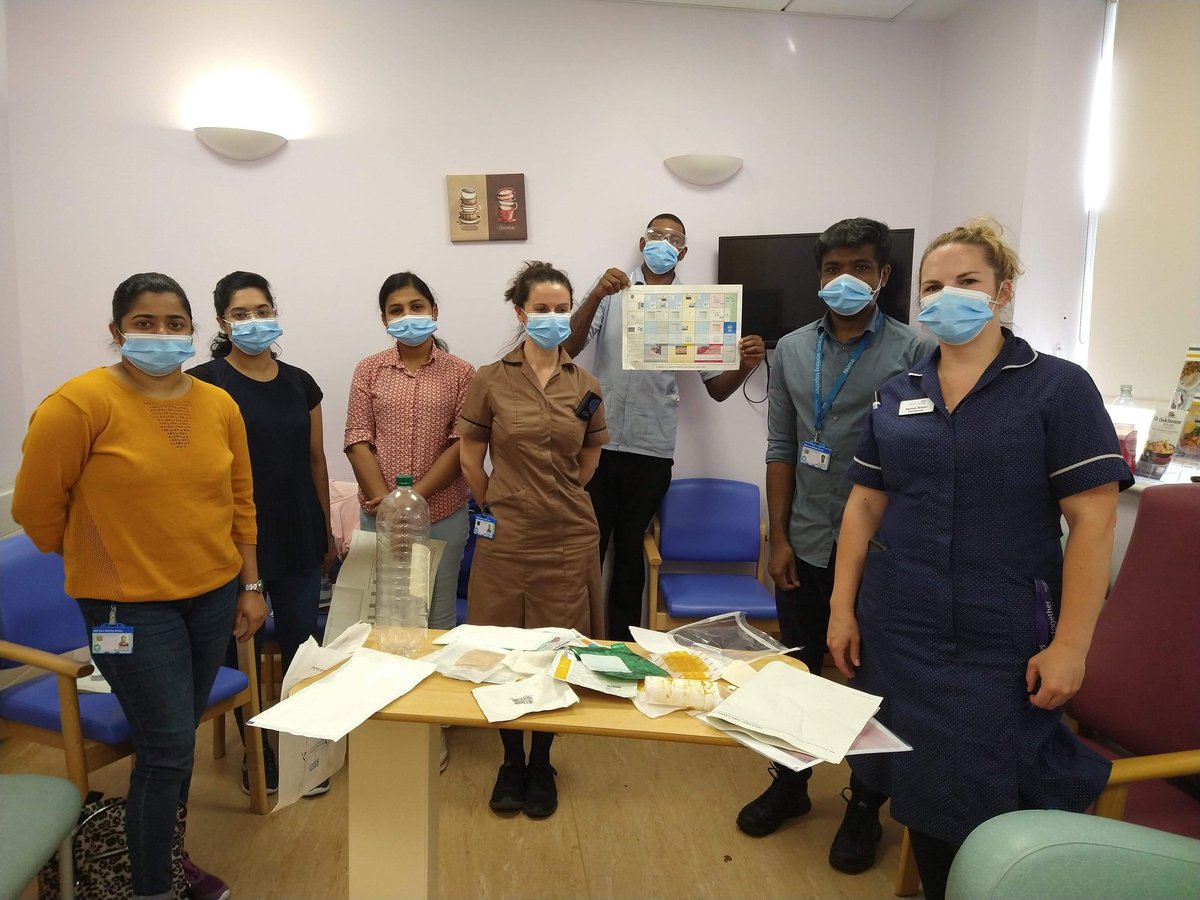 Wound care workshop on Notley ward today. Thank you Hannah Broom for organizing aditional training for our overseas nurses.@broomfieldnhs @BroomfieldOSCE <a href="/PrabhaGuske/">Prabha Guske</a>
