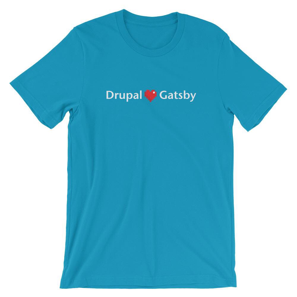 forthedev's tweet photo. What happens when Drupal and Gatsby get together? Love. #Drupal #gatsby #Developer #developers #decoupled #developerlife #forthedev #ftd https://t.co/Ca6Idhg07Z