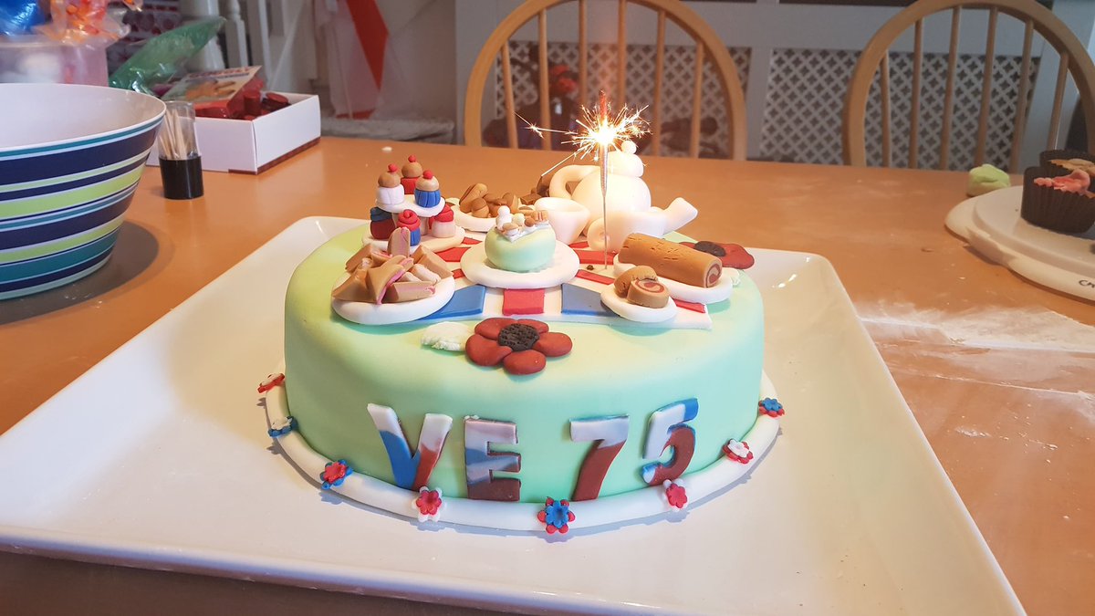 LadyTaverners's tweet photo. BAKE OFF SUCCESS - a fantastic online fundraiser for the @devonandcornwallladytaverners_ , look at all of these VE DAY inspired cakes. Contestants had 2 hrs to bake and decorate their cake, local cake maker @brann_helen judged the competition . #bakeoff #fundraising https://t.co/BCK2Lfuvlj