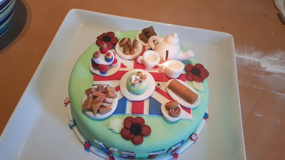LadyTaverners's tweet photo. BAKE OFF SUCCESS - a fantastic online fundraiser for the @devonandcornwallladytaverners_ , look at all of these VE DAY inspired cakes. Contestants had 2 hrs to bake and decorate their cake, local cake maker @brann_helen judged the competition . #bakeoff #fundraising https://t.co/BCK2Lfuvlj