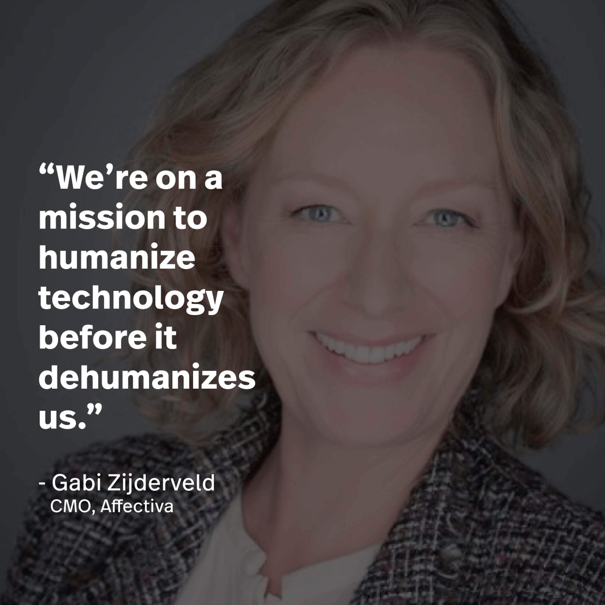 verytechnology_'s tweet photo. .@Affectiva is a category leader in adding emotion and ethics to AI-enabled devices and vehicles. Thank you to @gabizij for taking us behind the scenes on this pioneering technology. #emotionAI #connectedthings2020 https://t.co/p4hJuNRVPM