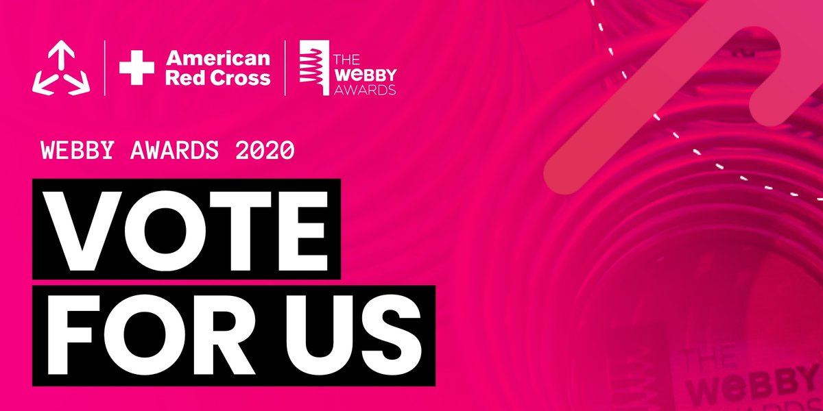 Only 4 HOURS left until The Webby Award nominations close! We're extremely proud of the Hurricane Alert Alexa skill that we built with the American Red Cross. Being nominated was truly an honour. Help us win and vote for our work here:bit.ly/35v27Dx #awards #webbys #vote