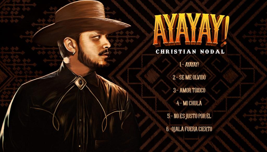 AppleMusic's tweet photo. The official tracklist for @elnodal’s #AYAYAY is here. 🌵
EP drops May 29. https://t.co/3236B7cVZd