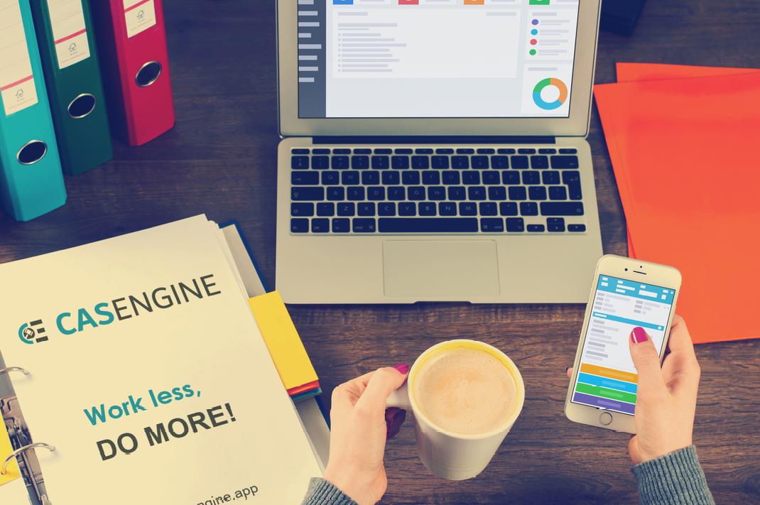 casengineapp's tweet photo. Work from home- Through CasEngine, we empower lawyers making them capable to continue performing business-critical operations being at home and managing their daily work tasks as usual. Sign up for FREE for the first two months, visit https://t.co/R2GhyMMYKk 
#stayhome #CasEngine https://t.co/C4RDstwSRz