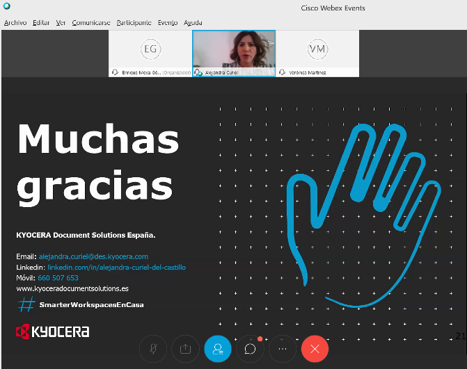 esteban_pacios's tweet photo. Extraordinaria presentación por parte de Alejandra Curiel, acerca de la Consultoría Documental en el #unboxing de hoy. Muchas gracias por el esfuerzo
Si estás interesado, puedes contactar con nosotros
#SmarterWorkSpacesenCasa https://t.co/Vz9qTf9bXw