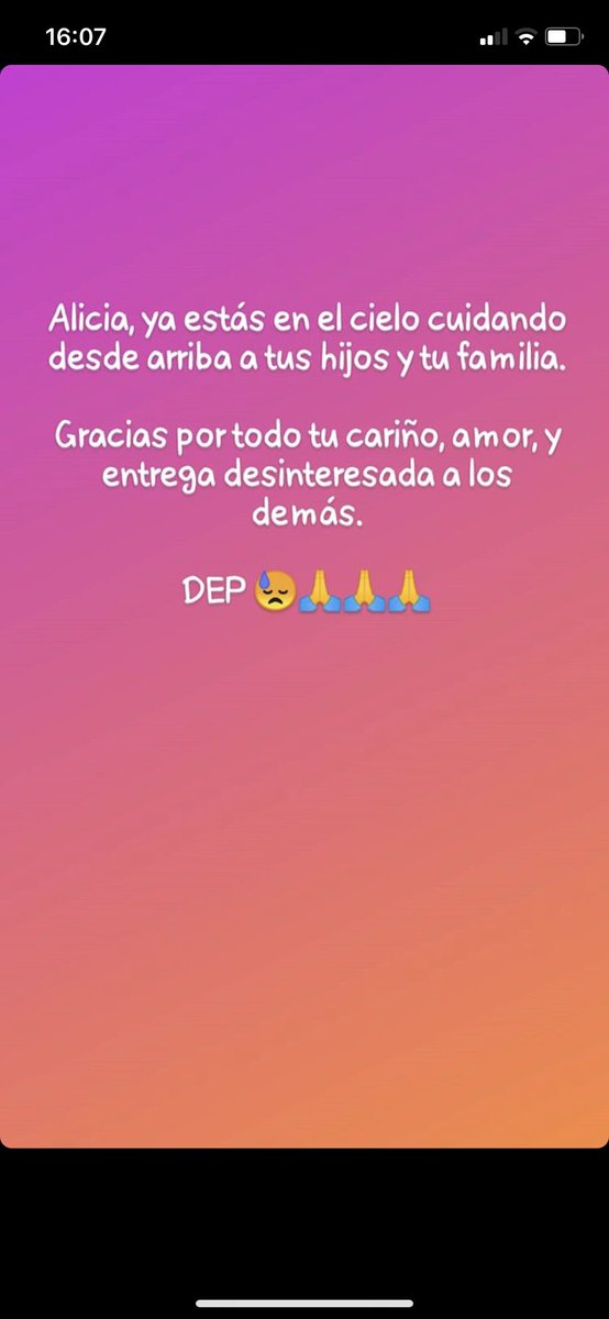 SRparroquia's tweet photo. Nuestra querida Alicia ya está en el Cielo ♥️✨ https://t.co/5DdgVWZprh