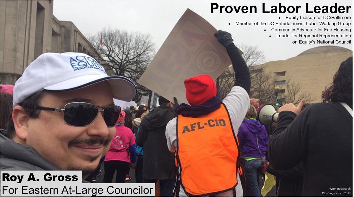 royagross's tweet photo. If a proven labor leader is what you’re looking for in an Equity Councilor vote #RoyForAEA https://t.co/O6PsaAYu9z