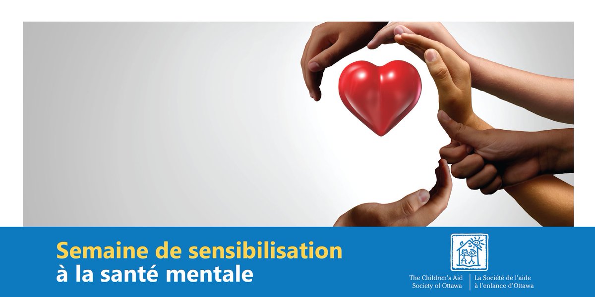 Au cours de cette #SemaineSantéMentale, nous nous rappelons à quel point la santé mentale est essentielle pour nous tous. Merci aux organisations comme @ysb_bsj et @ottawasante pour le travail que vous faites au quotidien.