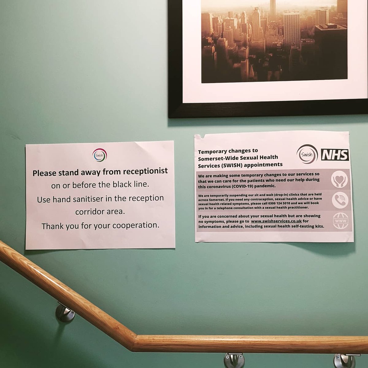 swishservices's tweet photo. Friendly reminder that SWISH is still running with some changes! If you need contraception, sexual health advice or are displaying sexual health related symptoms you can call us for a telephone consultation 0300 1245010 π±βοΈ #temporarychange #nhs #covid_19 #sexualhealth #Somerset https://t.co/P92vALHTi9