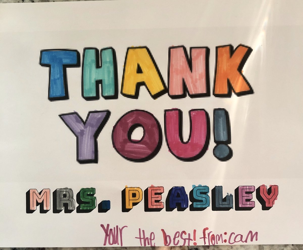 You are an amazing teacher, <a href="/epeasley1/">elizabeth peasley</a>! Thank you for a great year. As Cam would say...”You’re the best!”
