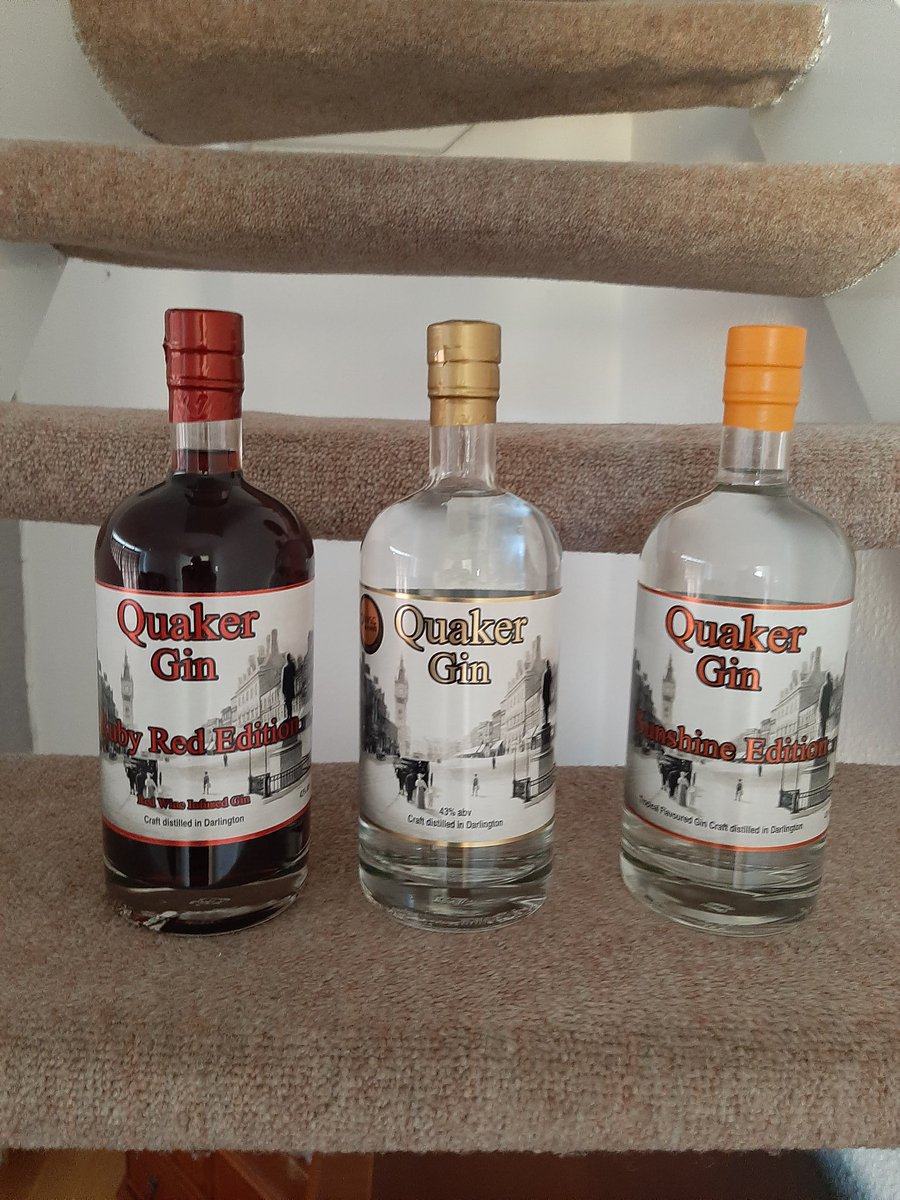 wolveydarlopete's tweet photo. A massive thank you to @little_quaker and their courier #dpd_uk for a perfect delivery of the holy trinity of gins in time for the weekend and a birthday surprise. 😉👏👏💪💪 https://t.co/SFulk2BpvF
