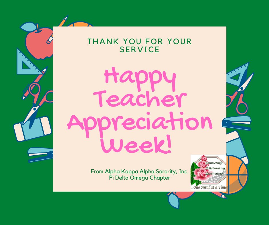MIAMIAKAS's tweet image. #MiamiAKAs #TeacherAppreciation #AKAEducators
