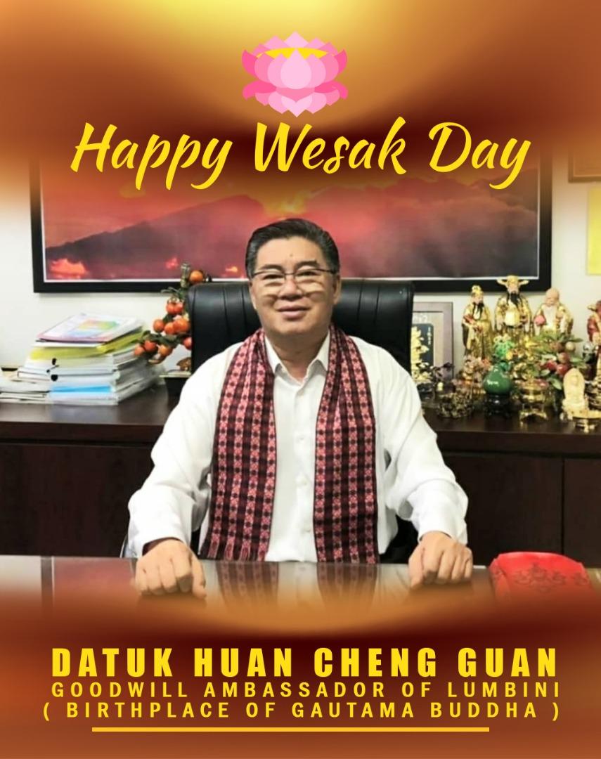 Huan2U's tweet photo. Happy #WesakDay2020 to all Buddhist in the world. @buddhistsociety @buddhadharma https://t.co/gHJvGZHUny