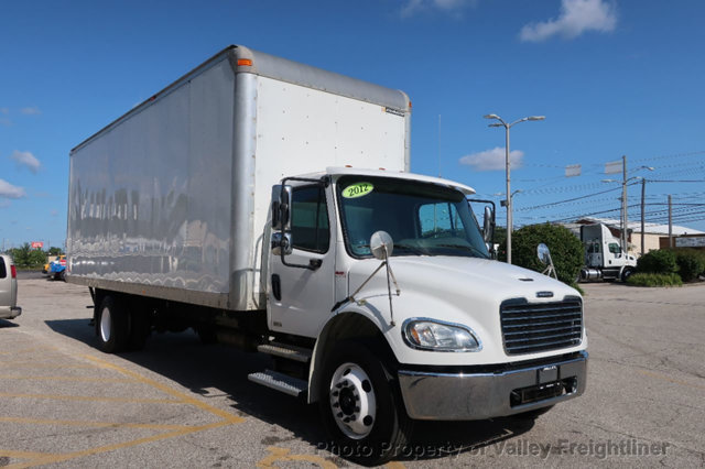 GLTC_Akron's tweet photo. Used 2012 Freightliner M2-106 (138,000 miles),  Cummins ISB, Allison 2500HS, 26' 102x102 Dry Van Box Truck. #freightliner #greatlakestruckcenter 

https://t.co/fjGsrRuIiM

Price $26,900

Call 330-733-9800 https://t.co/WBYogiIv5Y