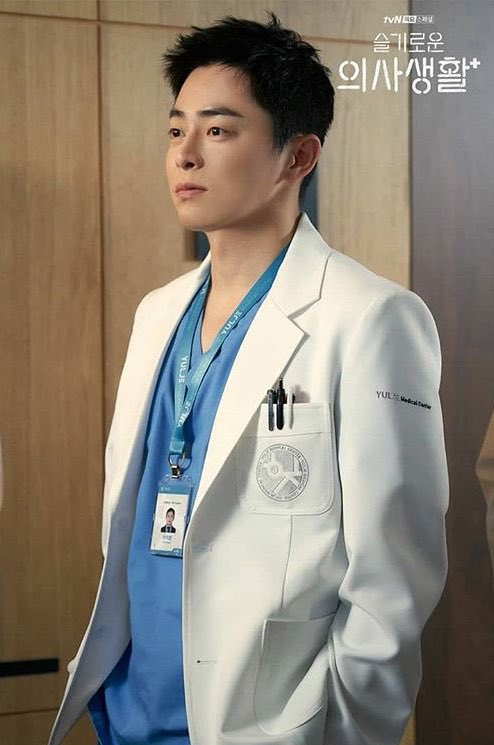 exoflexed's tweet photo. Sehun, Kyungsoo, and Chanyeol as doctors in their 40s https://t.co/FVklLIVd8I