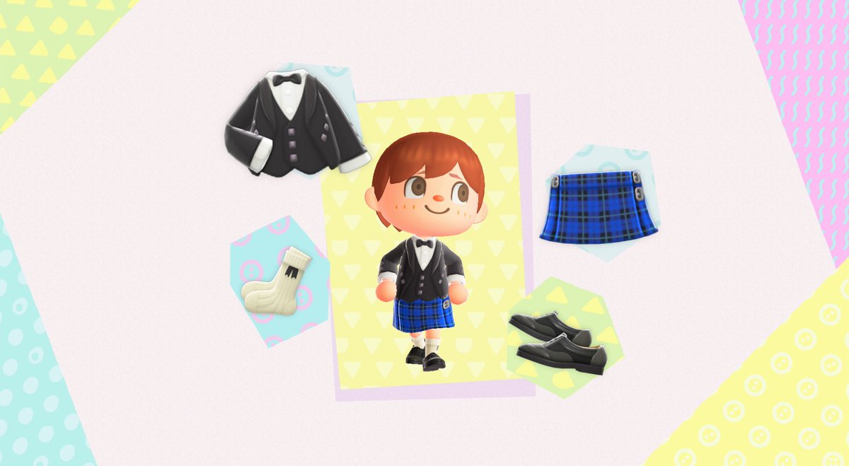 MattheRabbit's tweet photo. I'm happy @doubutsuno_mori/@animalcrossing included items for a Scottish outfit 🏴 <3
#ACNH #AnimalCrossingNewHorizons #모여봐요동물의숲 #あつまれどうぶつの森 #集合啦動物森友會
#Scotland #Alba #Albain #Albey #YrAlban #Alban #BroSkos #스코틀랜드 #スコットランド #蘇格蘭 #苏格兰 https://t.co/YoLOvWqVD6