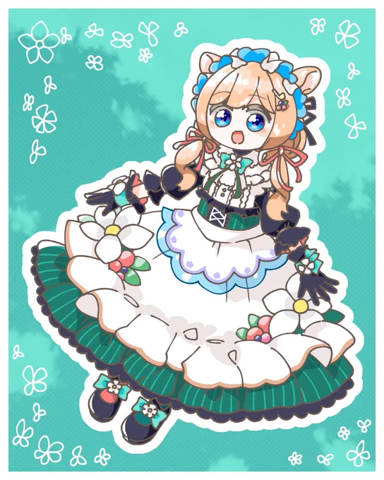 混沌 #絵柄の違う絵をあげてフォロワーさんを困惑させようキャンペーン 