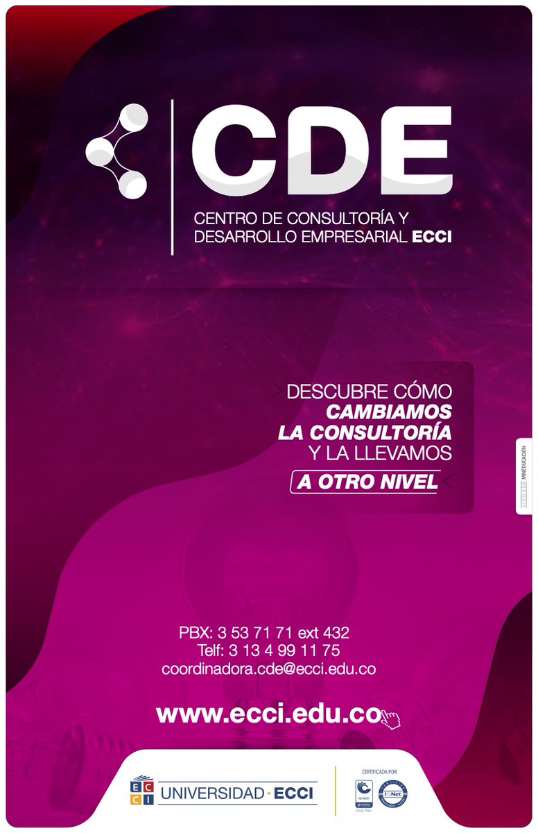 EcciVirtual's tweet photo. ¡Sé parte del Centro de Desarrollo Empresarial! https://t.co/VrLXbcCrmT