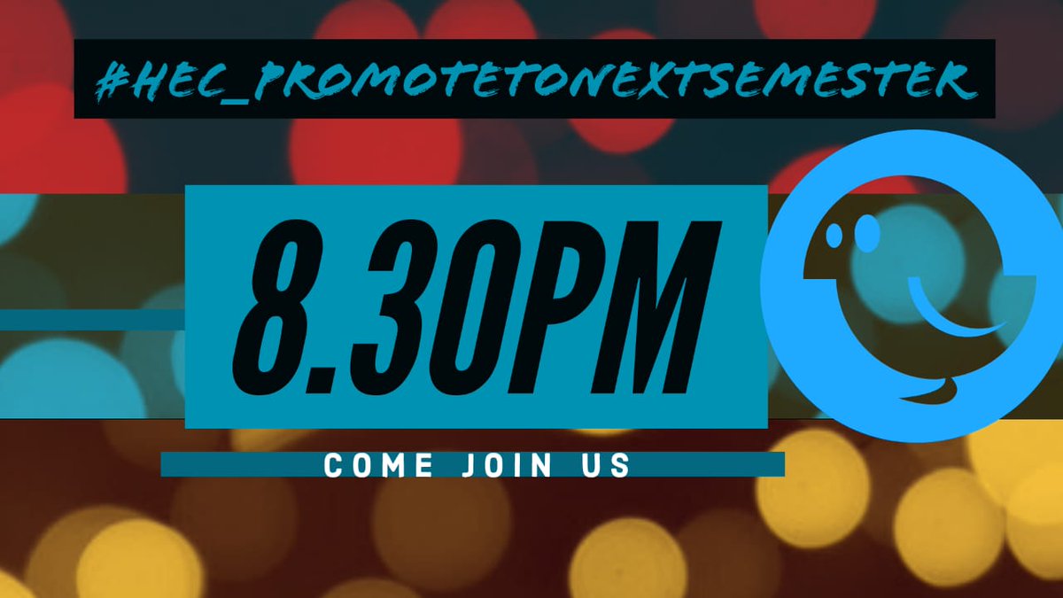 EssaRaza12's tweet photo. Ht: #HEC_PromoteToNextSemester
Time: 8:30pm
Day : Today https://t.co/91qsadKFgf