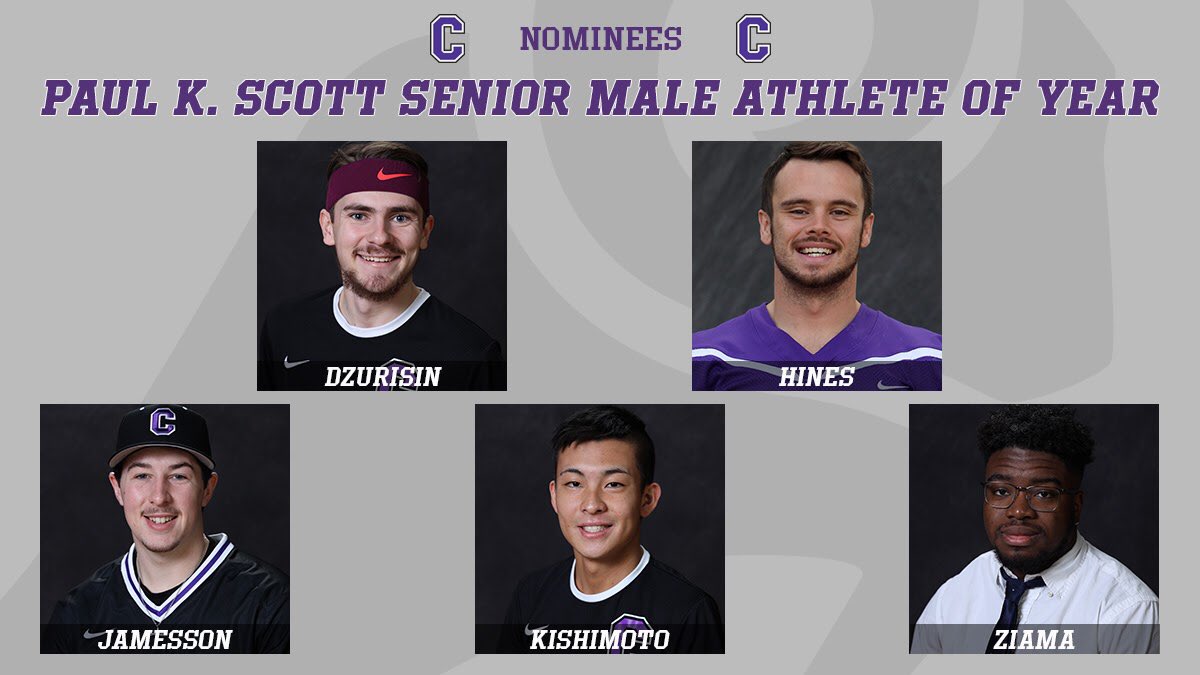 CornellRams's tweet photo. Our nominees for @CornellCollege Paul K. Scott Senior Male Athlete of the Year. Winner to be revealed at 2 pm (CST). @CornellRamsXCTF @CornellRamsBB @CornellRamsFB @CornellRamsMLAX @CornellRamsTEN #RamAwards https://t.co/t4ljh8KUwl
