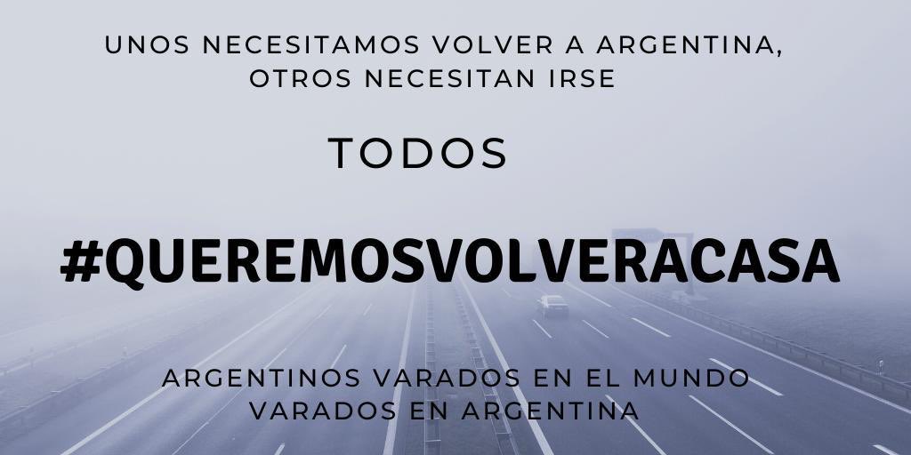 argentinosresi1's tweet photo. Necesitamos mayor colaboración entre Cancillería/Aerolíneas/Embajadas. Solo pedimos #QueremosVolverACasa @CancilleriaARG @Aerolineas_AR @EmbaMexAr https://t.co/asziHkdhTw