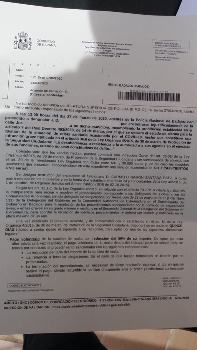 jaimeHorme's tweet photo. Tenemos supuesto práctico! No es que me alegre de me lleguen este tipo de noticias, ni mucho menos, pero nos va a servir para ver como la administración se ha sacado de la manga este método de recaudación y para comprender el porqué de la nulidad de estas sanciones. 
(Abre hilo) https://t.co/1tQFnCPaDM