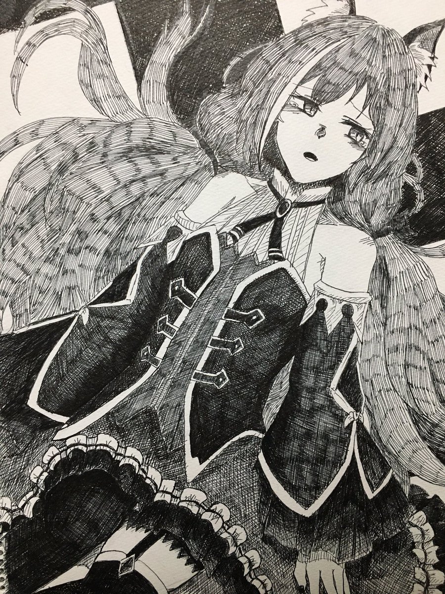 #絵柄の違う絵をあげてフォロワーさんを困惑させようキャンペーン
最後今見てもなんでこんなことになったかわからん 