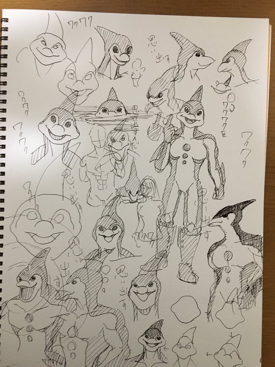 #絵柄の違う絵をあげてフォロワーさんを困惑させようキャンペーン
最後今見てもなんでこんなことになったかわからん 