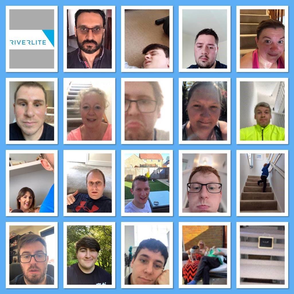 Well done team, climbing stairs is harder than it looks....@ThamesHospCare justgiving.com/fundraising/ri…