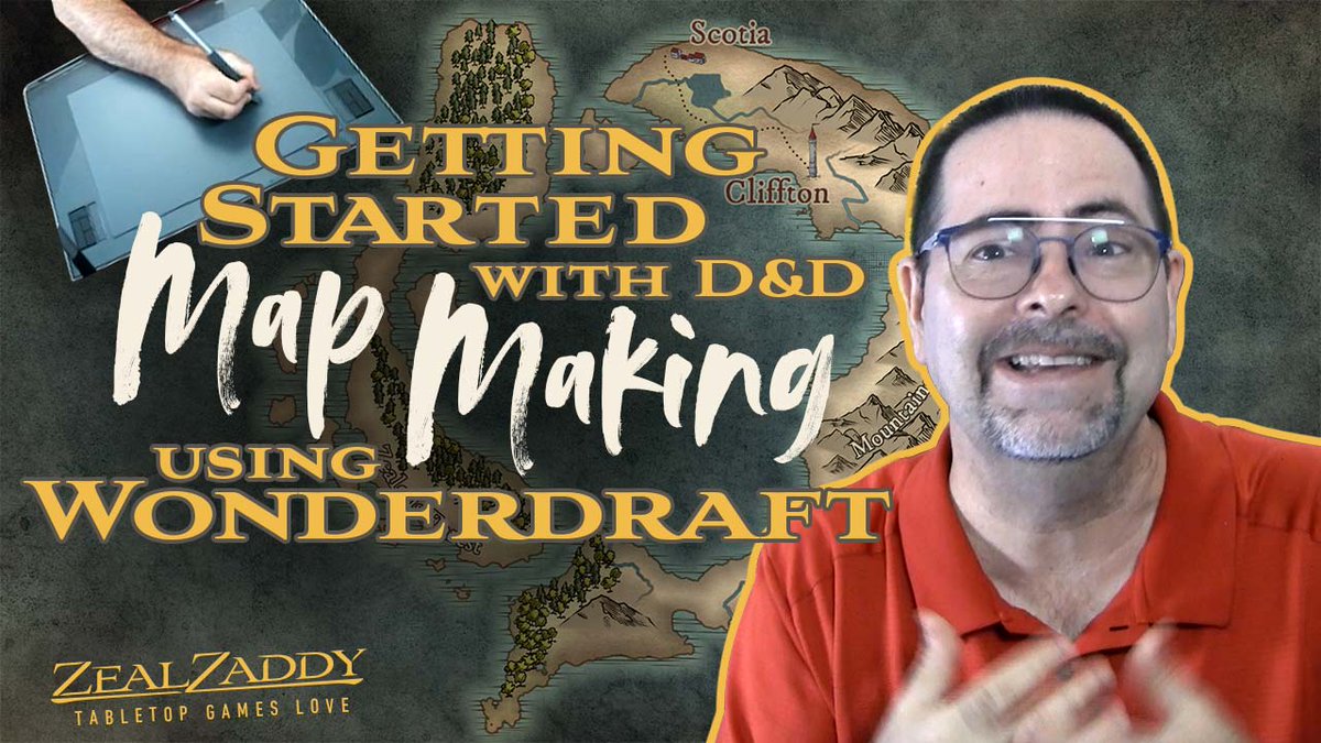 ZealZaddy's tweet photo. We just posted a new video: “Getting Started DnD map making using Wonderdraft” where we introduce you to D&amp;D map making https://t.co/sngqSqfmlj

@Wonderdraft #TTRPG #MapMaking #Tutorial #DnD #Cartography #DnDMapMaking #DungeonsAndDragons #RPG #Worldbuilding #RPGMapMaking #Dice https://t.co/zwPDZpAcZa
