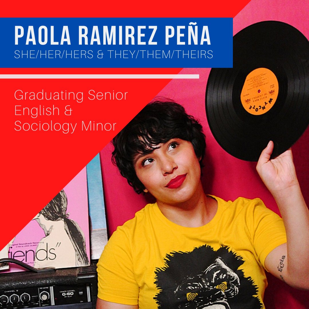 SGD_KU's tweet photo. Congrats to more graduates!
Paola Ramirez-Peña (She/Hers & They/Them) and Sarah Wright (She/Hers)!
#KUGraduates #LGBTQGraduates #KULGBT https://t.co/U6YdM7c2QK