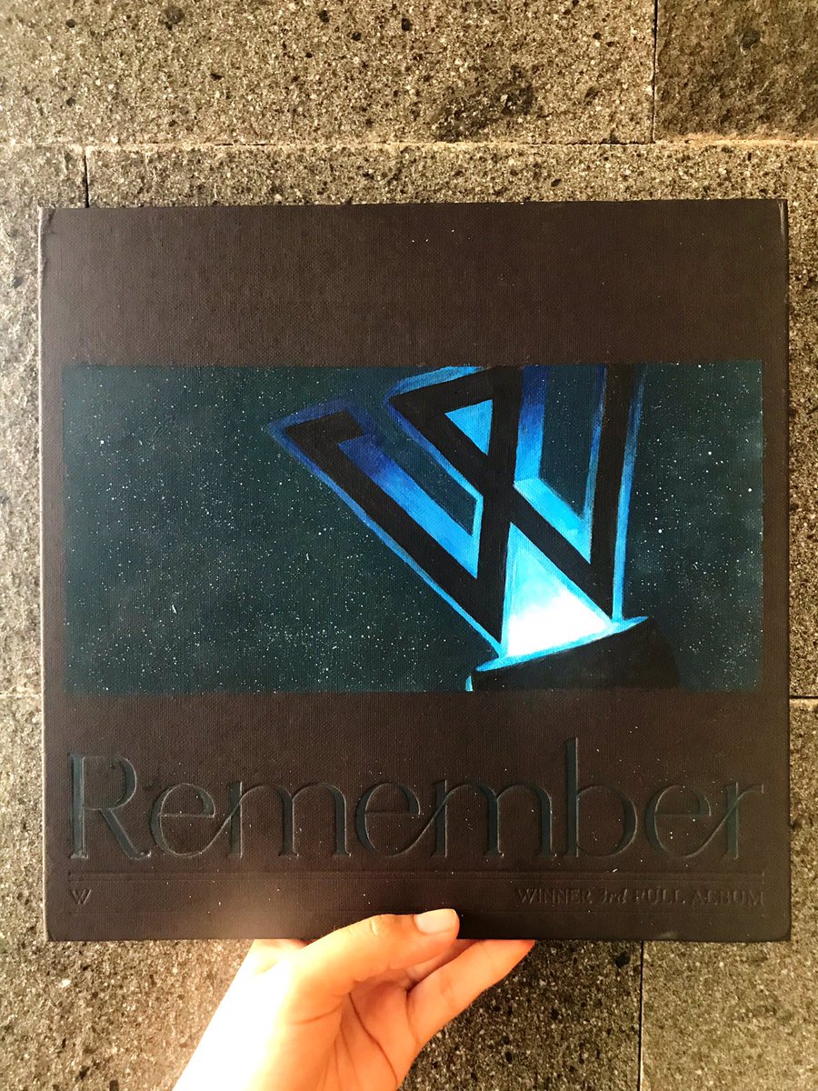 [EVENT] REMEMBER ALBUM Artwork by INNER CIRCLE  #PaintingREMEMBER_WINNER  #WINNER  #REMEMBER  #위너 @yginnercircle  @yg_winnercity