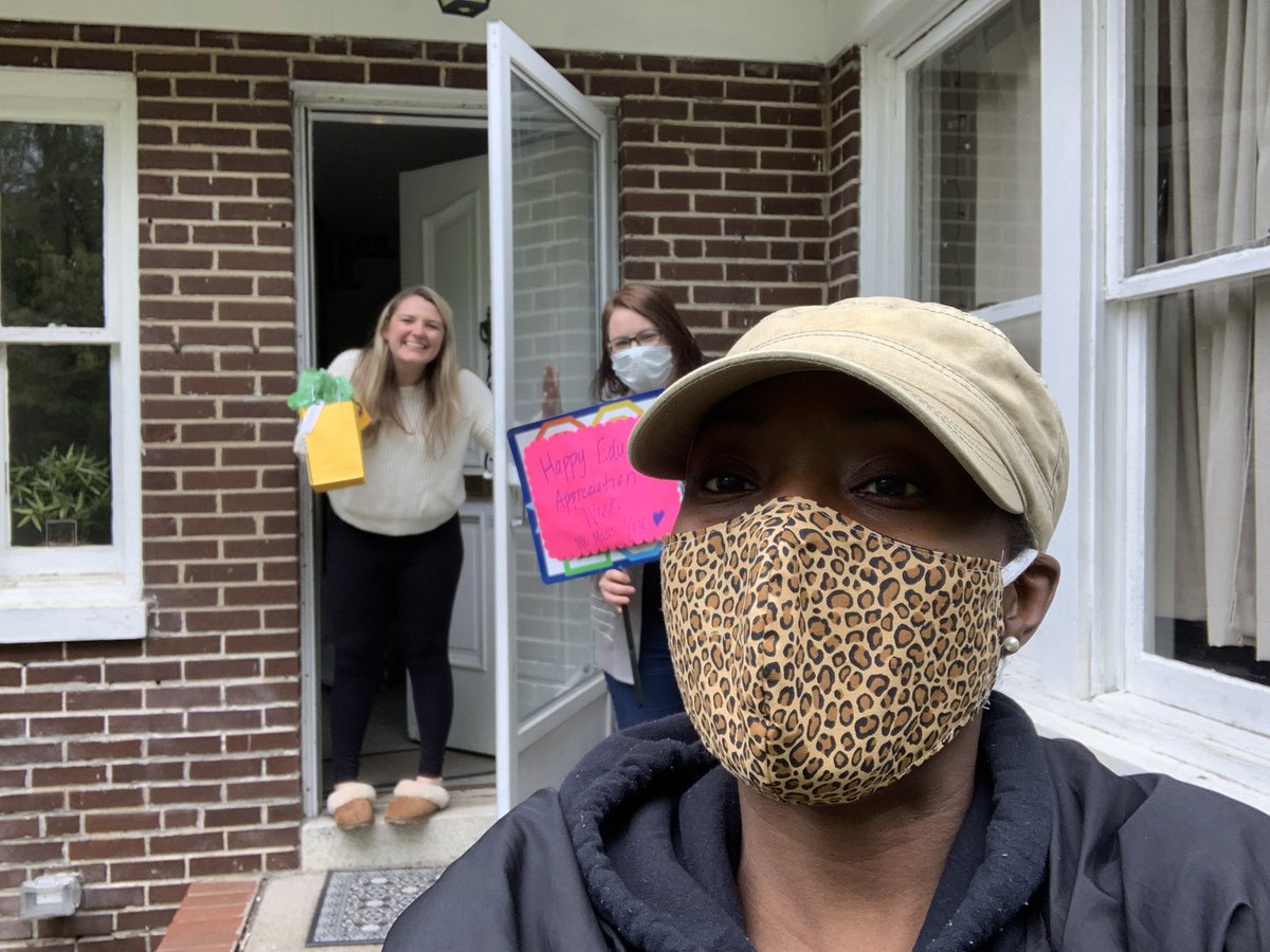 kdaniels223's tweet image. Traveled to 82 homes in 4 states over 4 days all to give a special social distancing teacher appreciation delivery to the best staff on the planet. First surprise &amp;amp; shock and then the smiles. It was all worth it!!!. ❤️ #thelittlecolonials #thepowerofwecsd #TeacherAppreciationWeek
