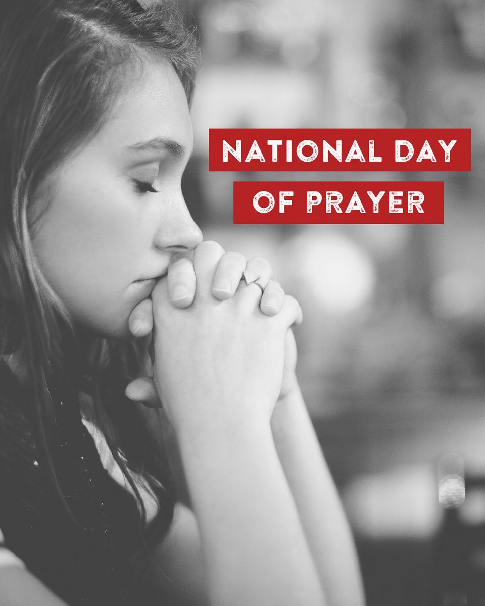 Take some time today to pray for healing, for wisdom, and for our healthcare workers. 🙏 #NationalDayofPrayer