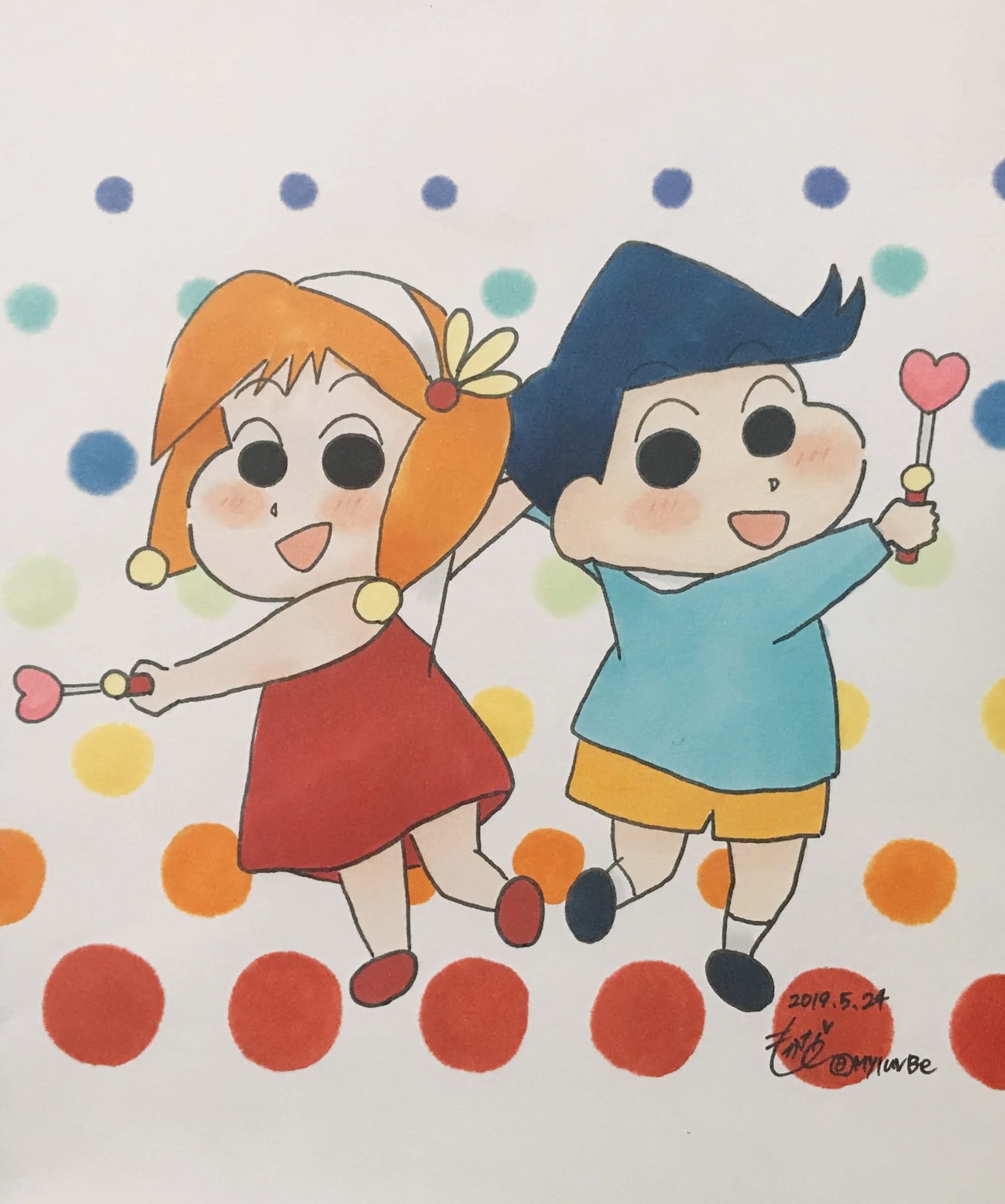 もかな 過去絵 風間くんともえｐで もえもえぴぴぴ もえぴぴぴ クレヨンしんちゃん 風間くん もえｐ T Co Qt1dbtz3qm Twitter