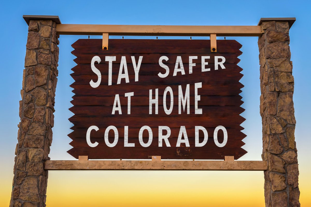 karshhagan's tweet photo. Protect your friends, family, and loved ones. With some patience and sacrifice, we're ultimately safer at home, Colorado. #SaferAtHome #StayHomeColorado https://t.co/ps2neGxuTv
