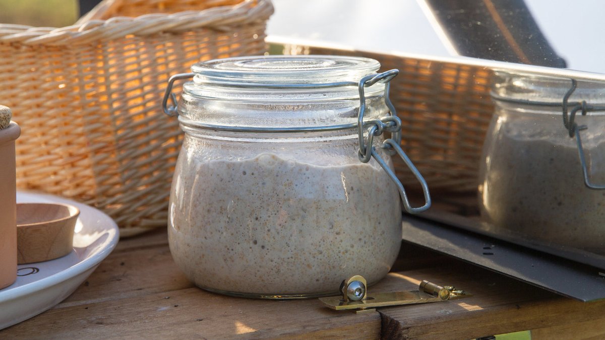 TheFranklin's tweet photo. Have you tried to make a sourdough starter yet? #scienceiseverywhere https://t.co/v4isIDYjOH https://t.co/VK9NBZcWVo