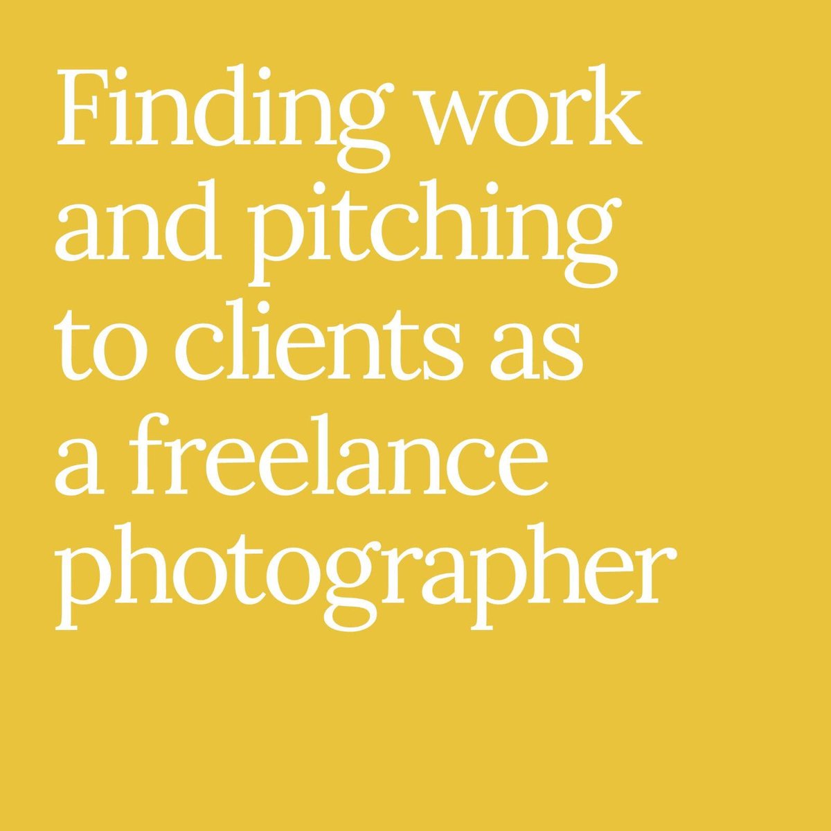 yellowzine's tweet photo. First up in our In The Industry from Home series, we speak to @naomiwongo about finding work and pitching to clients as a #freelancephotographer. If this is something you’ve been struggling with, click the link in our bio to read the full interview 💛Interviewed by @lindasou888 https://t.co/CG0HWsy6Xh