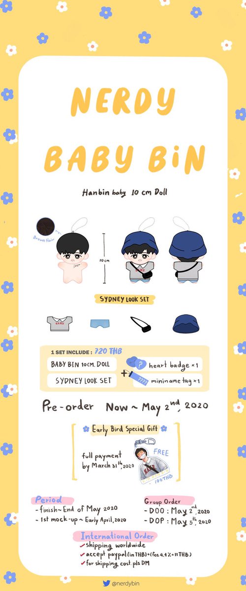 dlsgud__'s tweet photo. 💙Nerdy Bin 해외공구💙
@nerdybin

구성 : 10cm바디 + 옷 1세트 + 하트뱃지 + 네임택 (27500원)

마감일 : 5월 10일

폼은 ❗입금 후❗ 작성해주세요
폼https://t.co/KriYQZyIlF https://t.co/WYpJuEBj6S