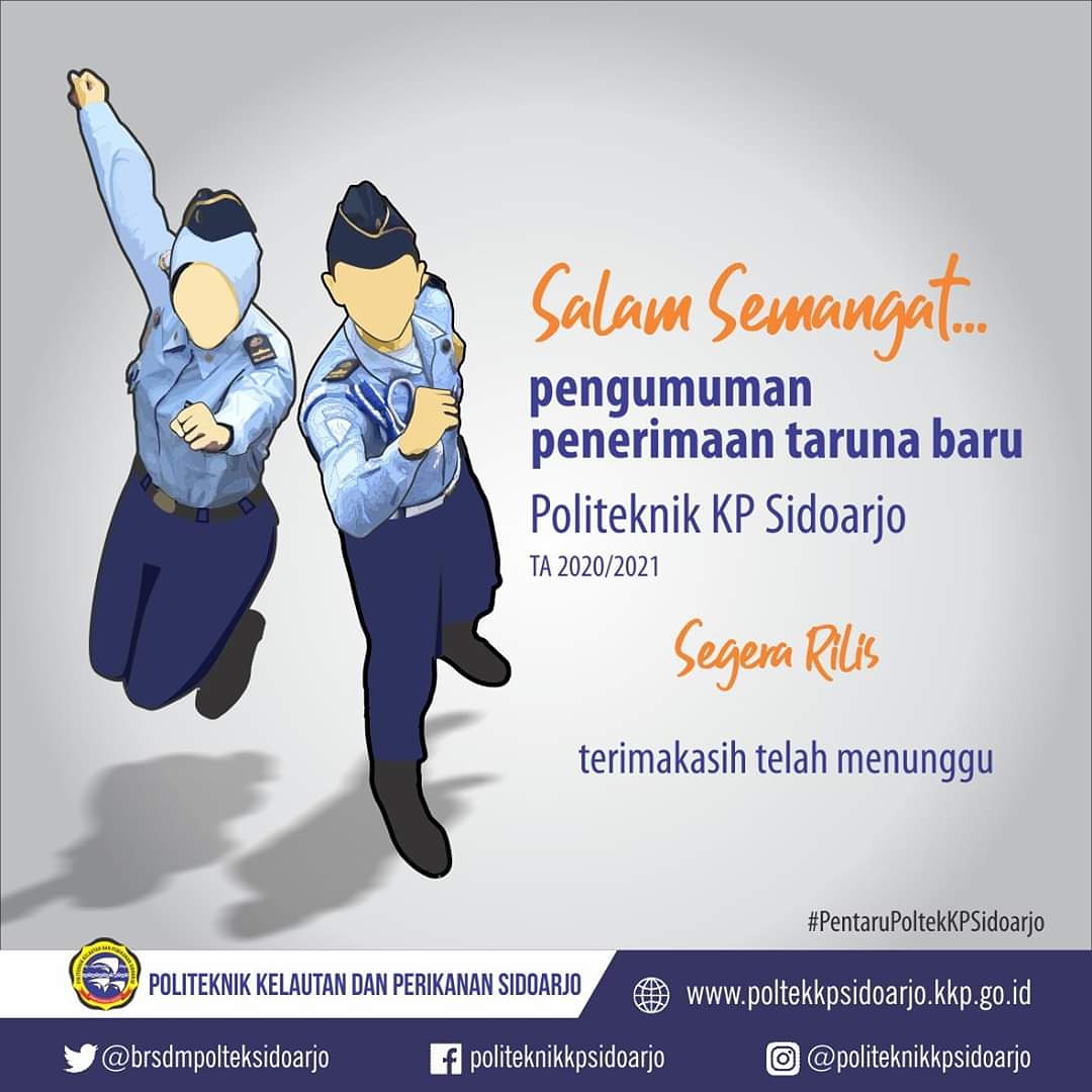 bppsdm_pkpsda's tweet photo. Siap-siap ya #SobatBahari
#pentarukkp
#pentarupoltekkpsidoarjo

@Pusdik_KP @brsdm_kp @kkpgoid 
@RiyadiHery @sjariefwidjaja @Edhy_Prabowo https://t.co/WbF16GVVlU