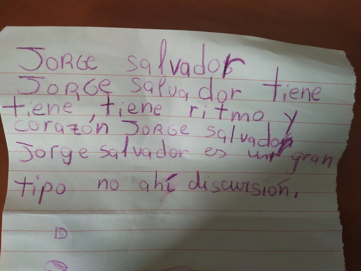 frikier's tweet photo. @El_Hormiguero Me tenéis a los peques locos con @elmonaguillo, la tarjeta de @Openbank y la Ciencia, pero fijaros lo que hemos encontrado entre los papeles de Rosa María (8 años recién cumplidos). Pd: Las faltas de ortografía se las perdonamos por esta vez 😂 https://t.co/41qkxh6fud