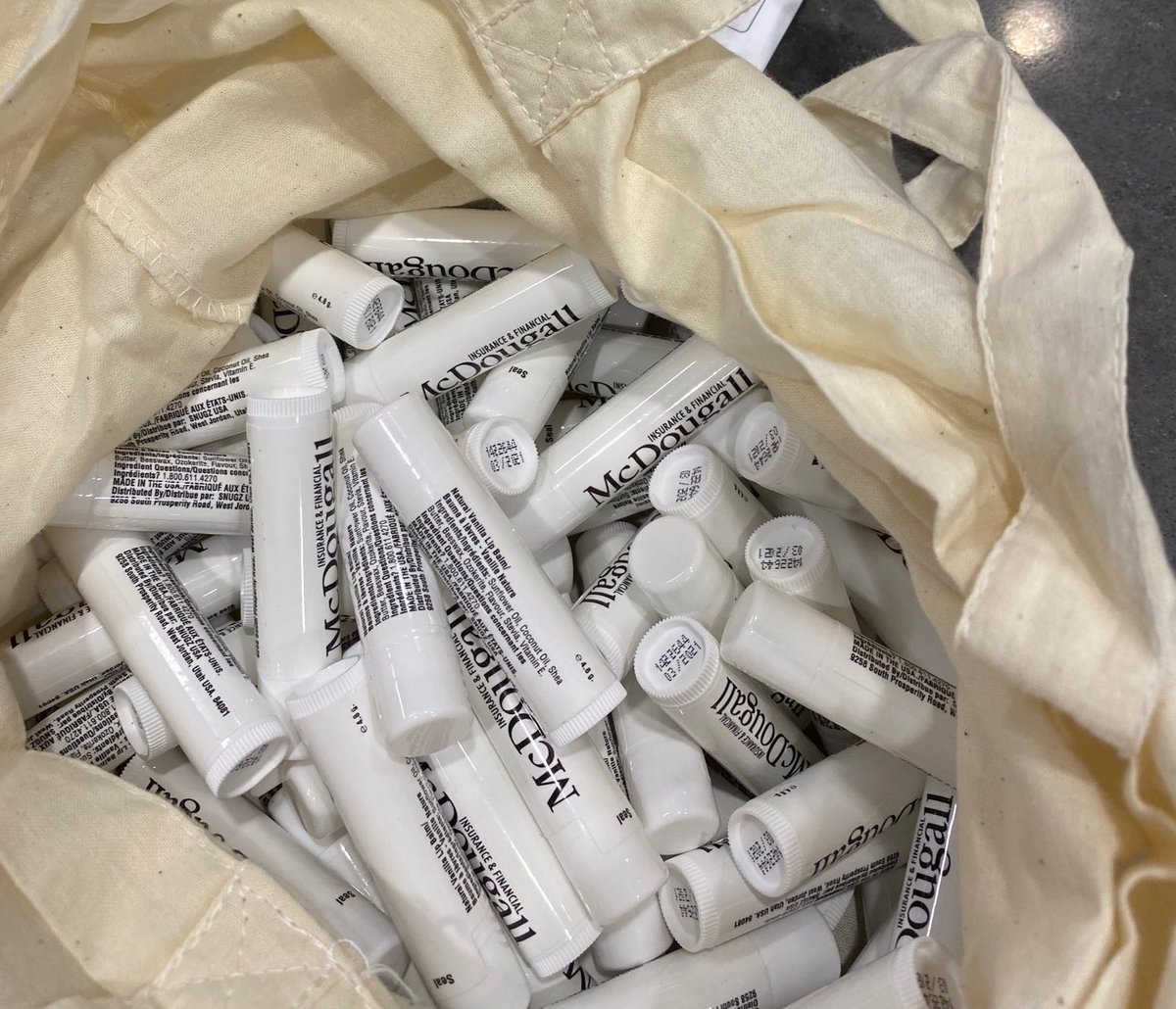 HastingsCounty1's tweet photo. A big thank you to the very generous donation of lip balms for the team members at Hastings Manor, by @mcdougallins McDougall Insurance and @metaemployment Meta Employment Services! https://t.co/bZypGNEkbi