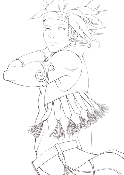 線画ぁーー!
#絵描き人 #芸術同盟 