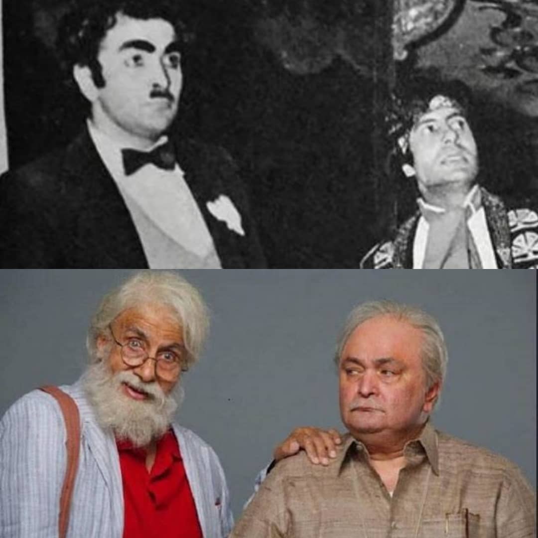 #AmitabhBachchan and #RishiKapoor will always remain as one of Bollywood's most iconic duos. #RipRishiKapoor