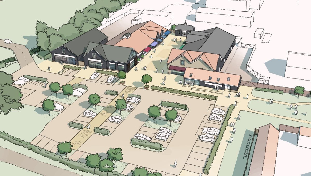 Lyons+Sleeman+Hoare (@lsh_architects) on Twitter photo Artisan Approval:
We're delighted <a href="/EastCambs/">East Cambridgeshire</a> #planning committee voted to approve our #HarlocksFarm scheme for #ColeAmbroseLtd at Stuntney, Ely.
A mixed scheme of #leisure #retail #MicroBrewery #dining #MakerSpace & some #RuralCharm
<a href="/CarterJonas/">Carter Jonas</a> <a href="/LSHtweets/">LambertSmithHampton</a> #HCUK <a href="/lizlaketeam/">Liz Lake Associates</a> Artisan Approval:
We're delighted <a href="/EastCambs/">East Cambridgeshire</a> #planning committee voted to approve our #HarlocksFarm scheme for #ColeAmbroseLtd at Stuntney, Ely.
A mixed scheme of #leisure #retail #MicroBrewery #dining #MakerSpace & some #RuralCharm
<a href="/CarterJonas/">Carter Jonas</a> <a href="/LSHtweets/">LambertSmithHampton</a> #HCUK <a href="/lizlaketeam/">Liz Lake Associates</a>