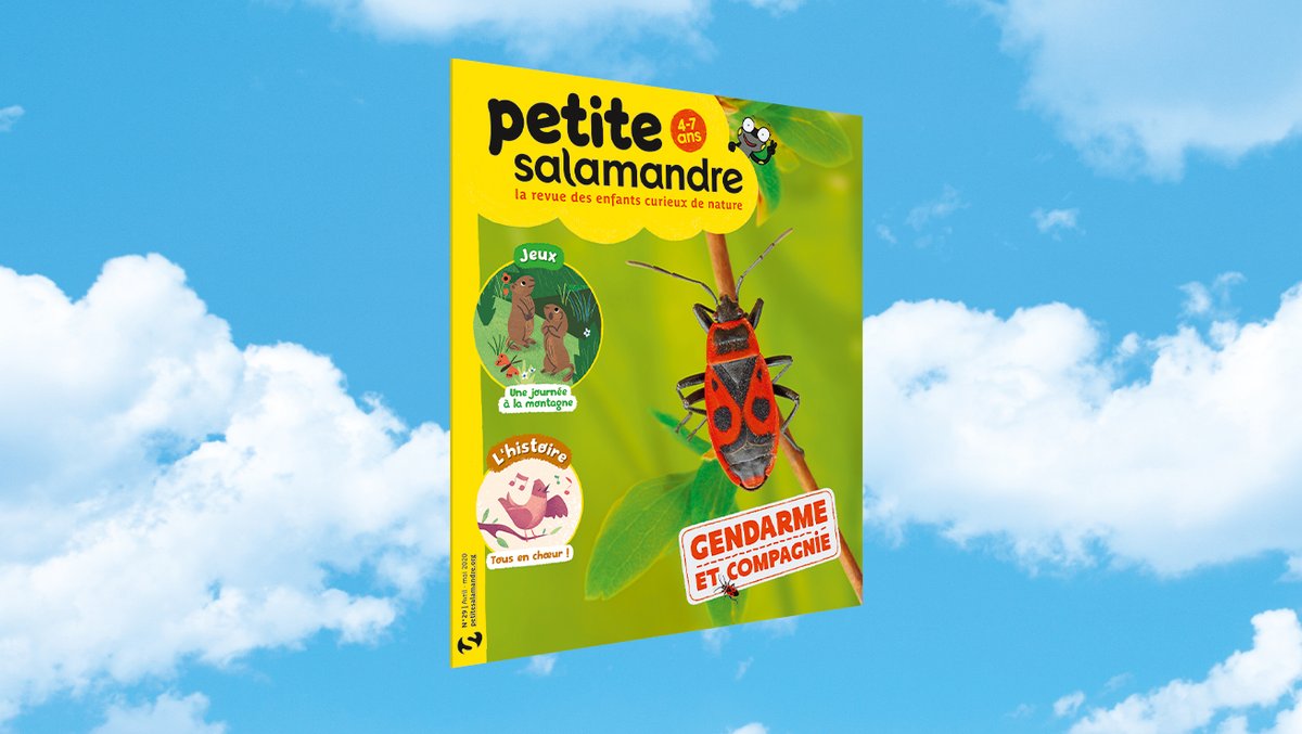 SalamandreEcole's tweet photo. #ecolealamaison Nos fiches pédagogiques et activités vous intéressent ! Découvrez la Petite Salamandre, le magazine qui fait découvrir à ses lecteurs de 4 à 7 ans la nature qui les entoure de manière ludique et éducative. 
https://t.co/xELUJpDtH9 https://t.co/x0v2vJfmfM